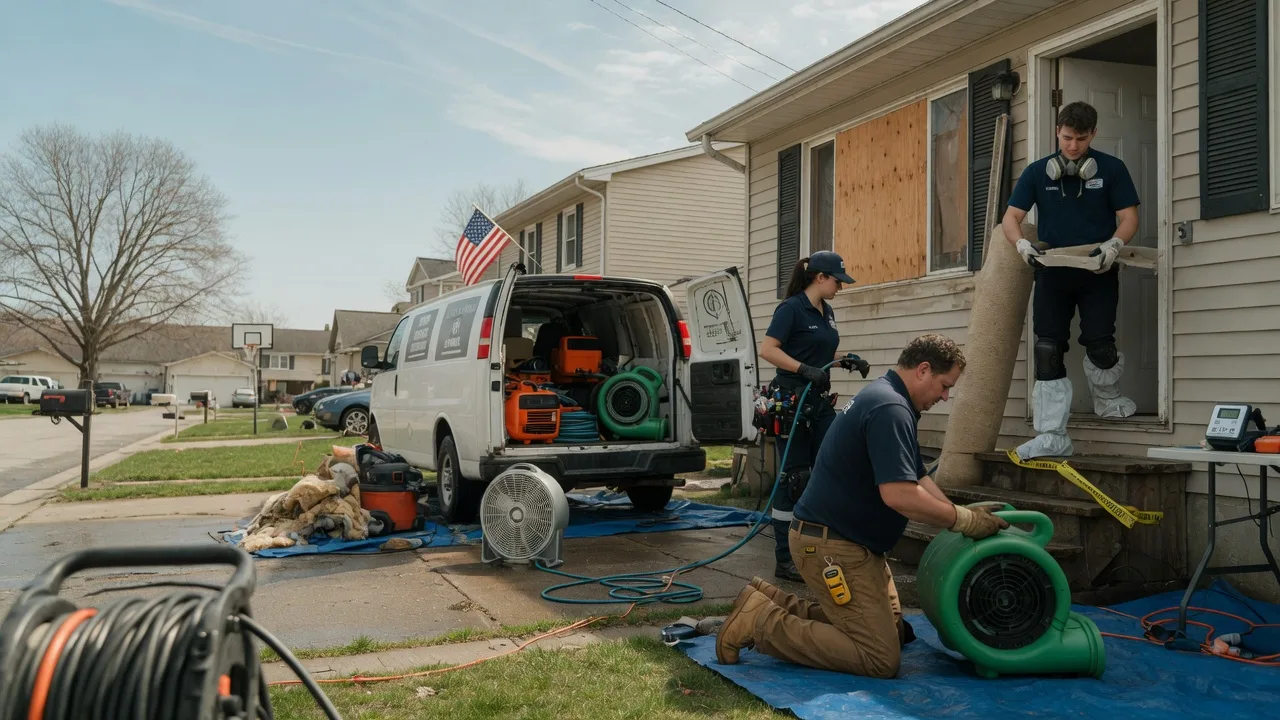 Water Damage Restoration in Giddings, TX near me